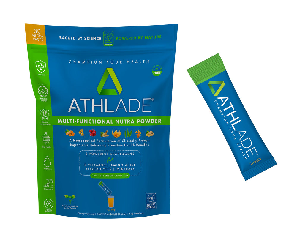 
            
                Load image into Gallery viewer, ATHLADE Nutra Powder (30 packs per bag)
            
        
